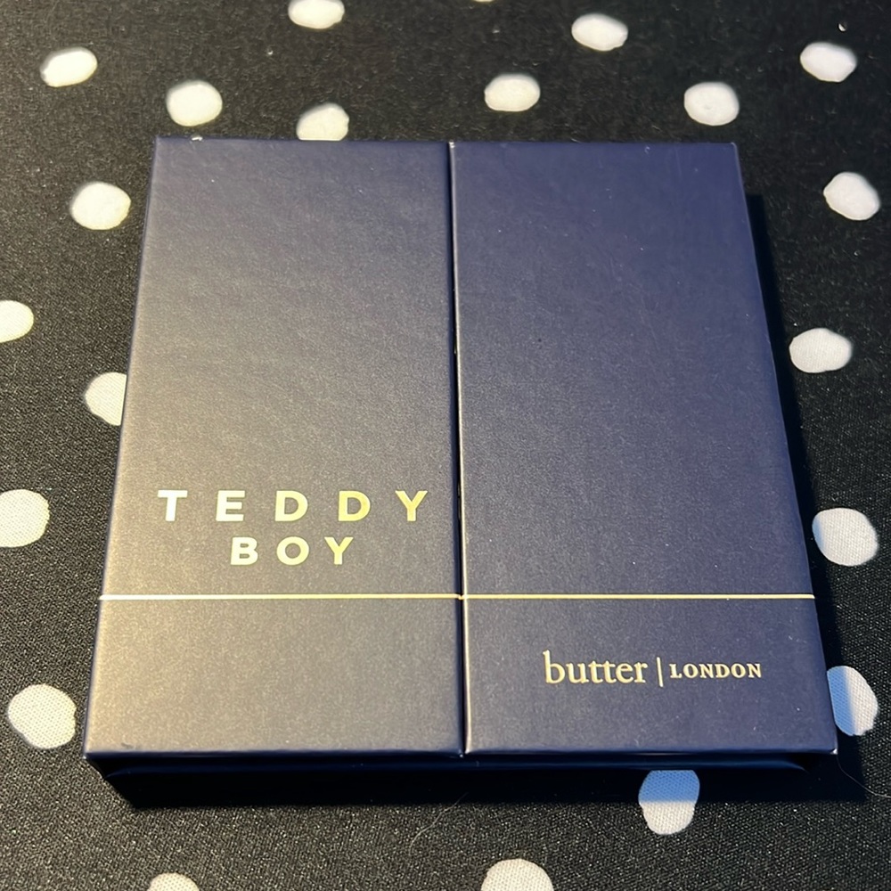 New butter London Teddy Boy eyeshadow palette
